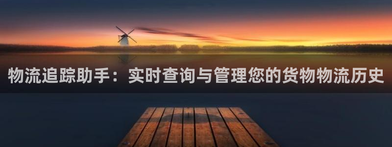 ,优游国际链接：物流追踪助手：实时查