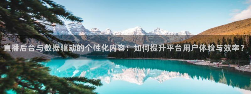 857足球赛事直播：直播后台与数据驱动的个性化内容：如何提升平台用户体验与效率？