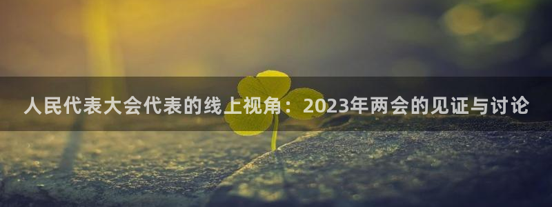 雨燕体育857直播：人民代表大会代表的线上视角：2023年两会的见证与讨论